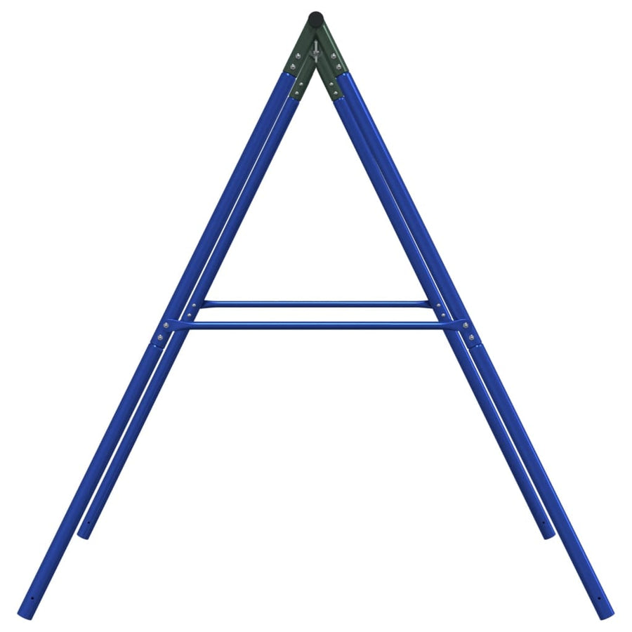 Schommelframe Voor Buiten Met 2 Ophanghaken Staal Blauw 1
