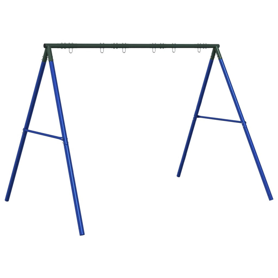 Schommelframe Voor Buiten Met 6 Ophanghaken Staal Blauw 1