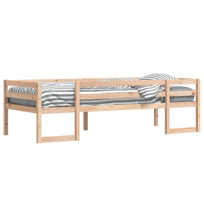 Kinderbedframe massief grenenhout 80x200 cm