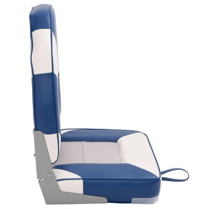 Bootstoel met hoge rugleuning inklapbaar 39x43x58 cm