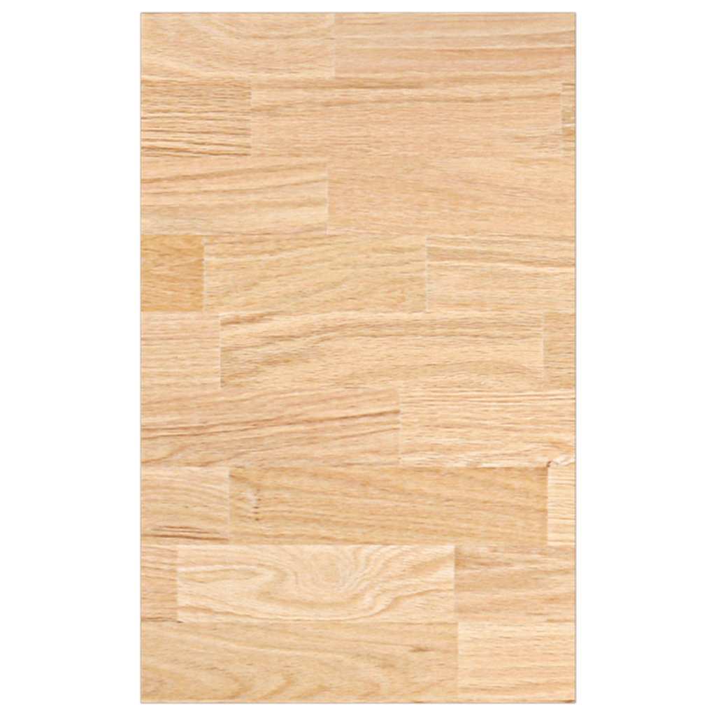 Keuken werkblad rechthoekig 40x63,5x2,7 cm massief eikenhout