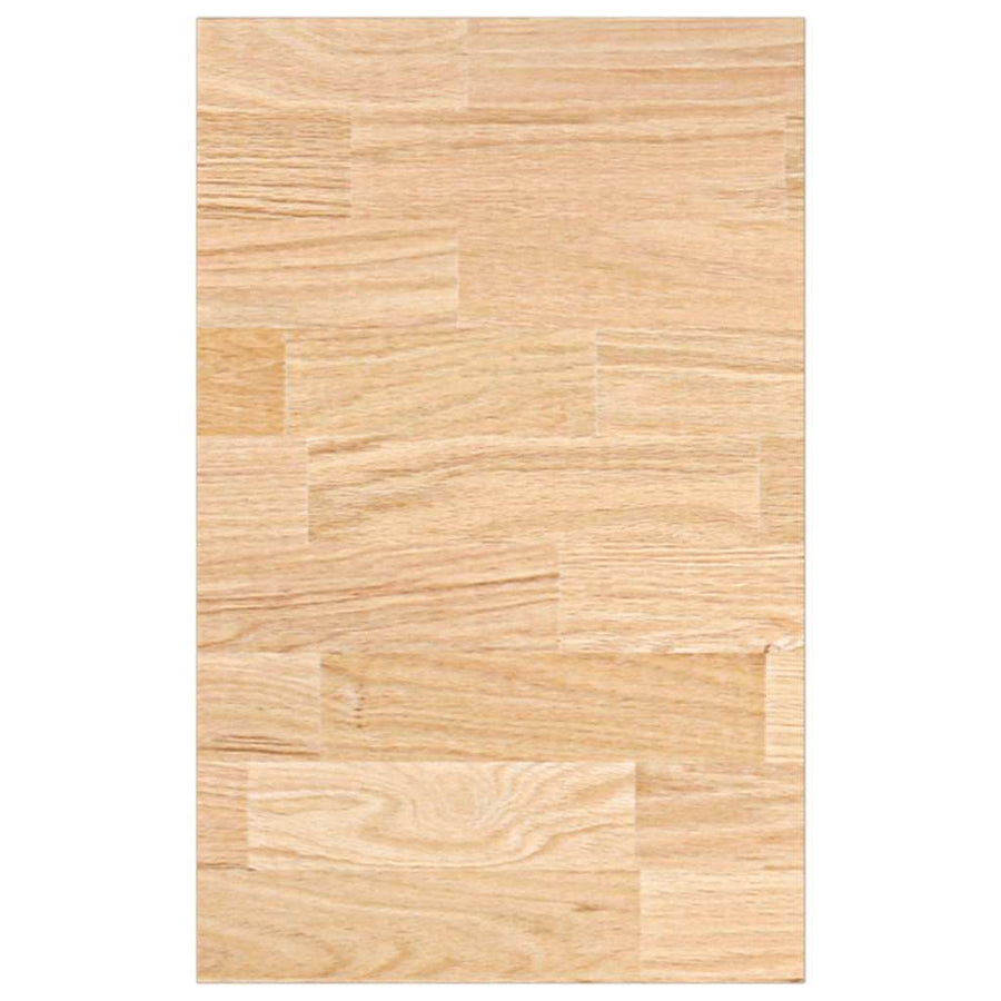 Keuken werkblad rechthoekig 40x63,5x2,7 cm massief eikenhout