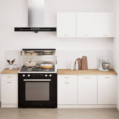 Keuken werkblad rechthoekig 40x63,5x2,7 cm massief eikenhout
