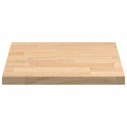 Keuken werkblad rechthoekig 40x63,5x2,7 cm massief eikenhout