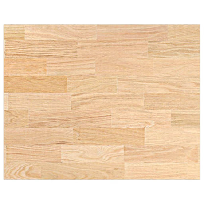 Keuken werkblad rechthoekig 80x63,5x2,7 cm massief eikenhout
