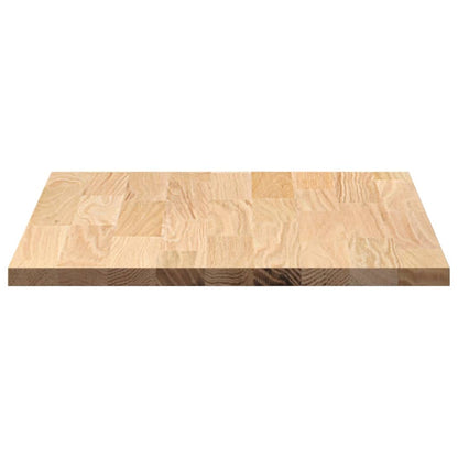 Keuken werkblad rechthoekig 80x63,5x2,7 cm massief eikenhout