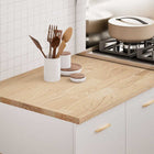 Tafelblad massief eikenhout 80x63,5x2,7 cm rechthoekig