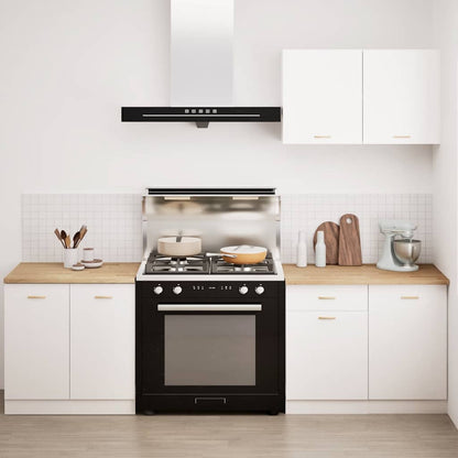 Keuken werkblad rechthoekig 100x63,5x2,7 cm massief eikenhout