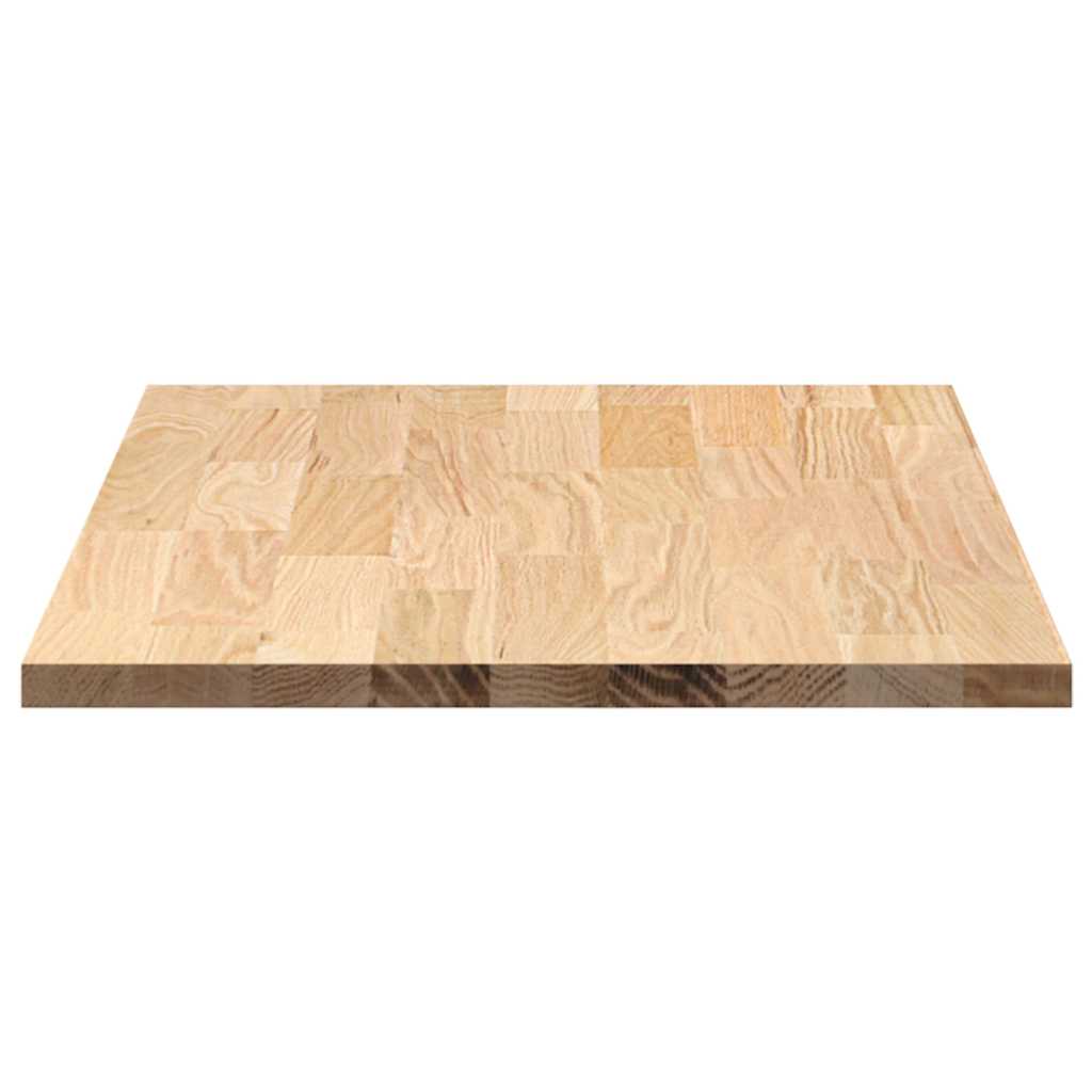Keuken werkblad rechthoekig 100x63,5x2,7 cm massief eikenhout