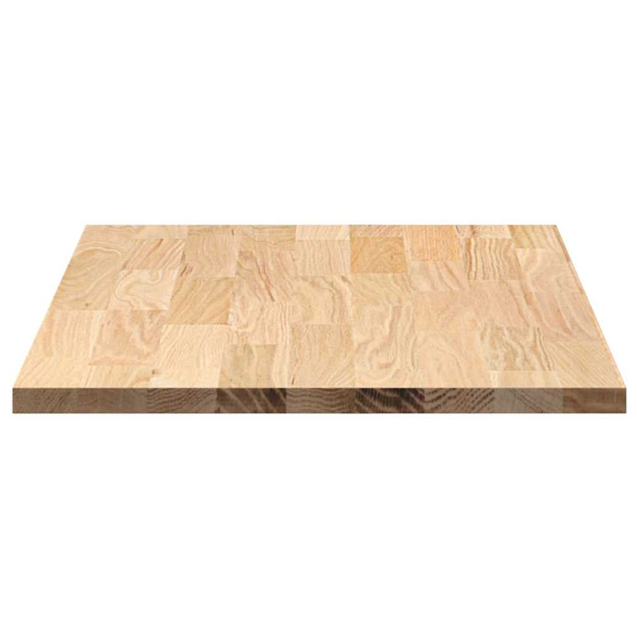 Keuken werkblad rechthoekig 100x63,5x2,7 cm massief eikenhout