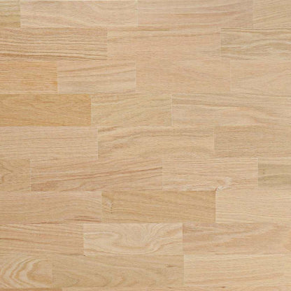 Keuken werkblad rechthoekig 100x63,5x2,7 cm massief eikenhout
