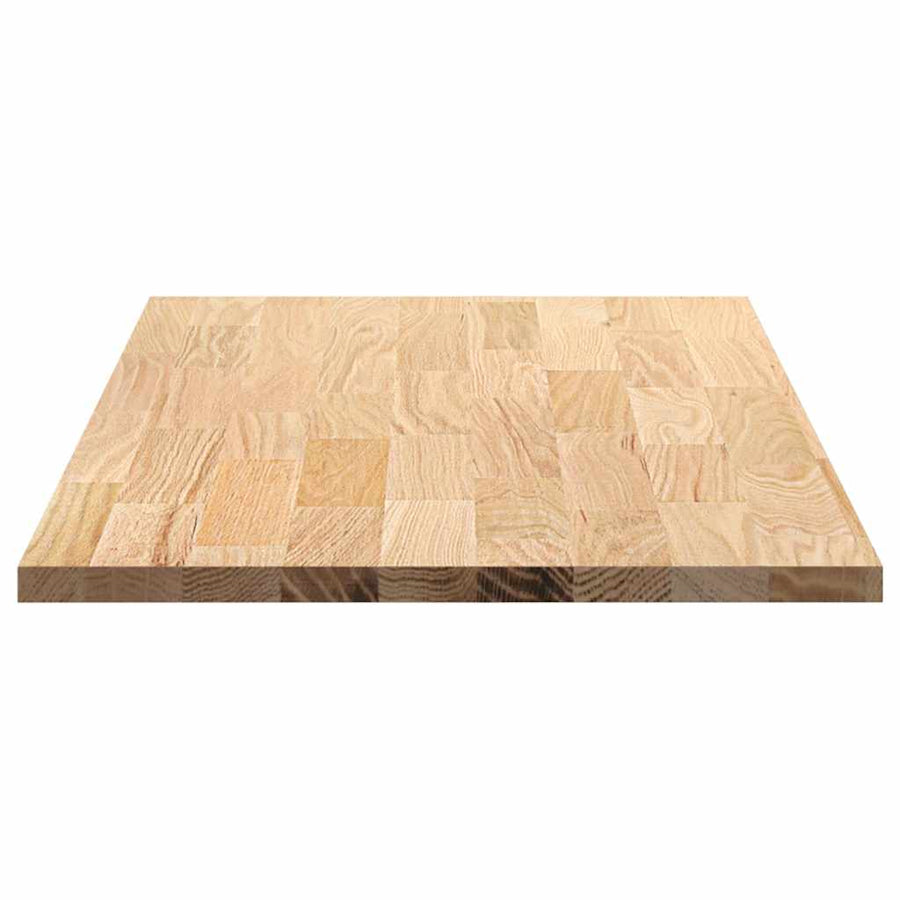 Keuken werkblad rechthoekig 120x63,5x2,7 cm massief eikenhout