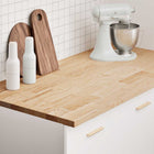 Kitchen countertop rectangular 120x63.5x2.7 cm solid oak