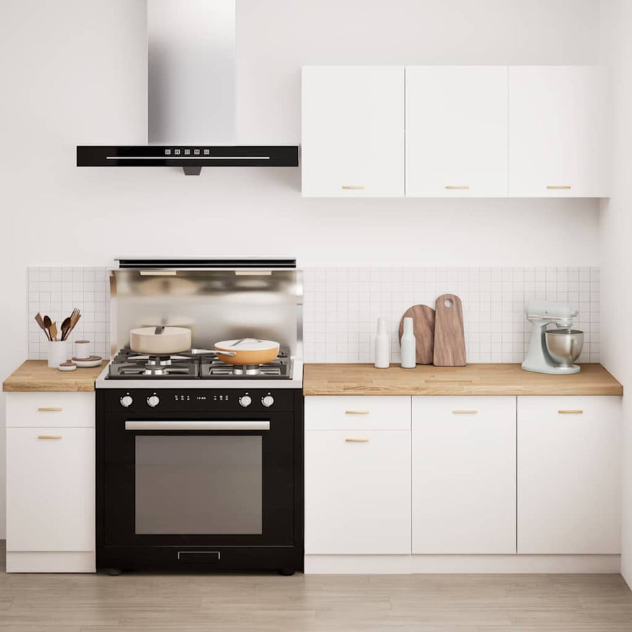 Keuken werkblad rechthoekig 40x63,5x4 cm massief eikenhout