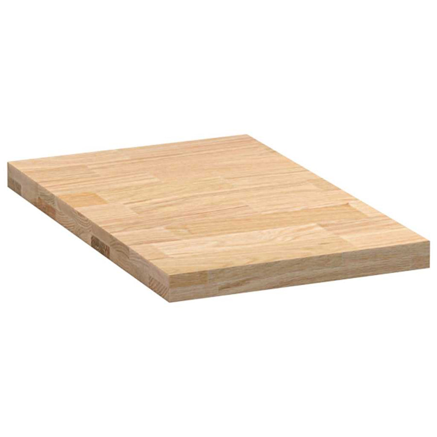Keuken werkblad rechthoekig 40x63,5x4 cm massief eikenhout