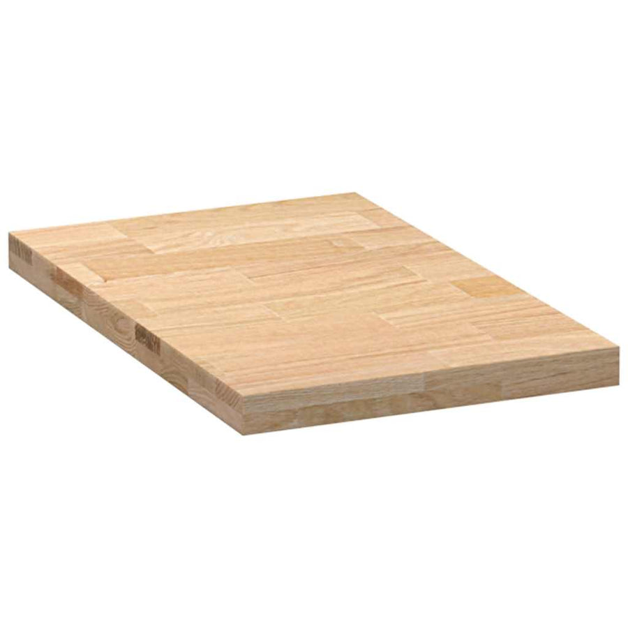 Keuken werkblad rechthoekig 40x63,5x4 cm massief eikenhout