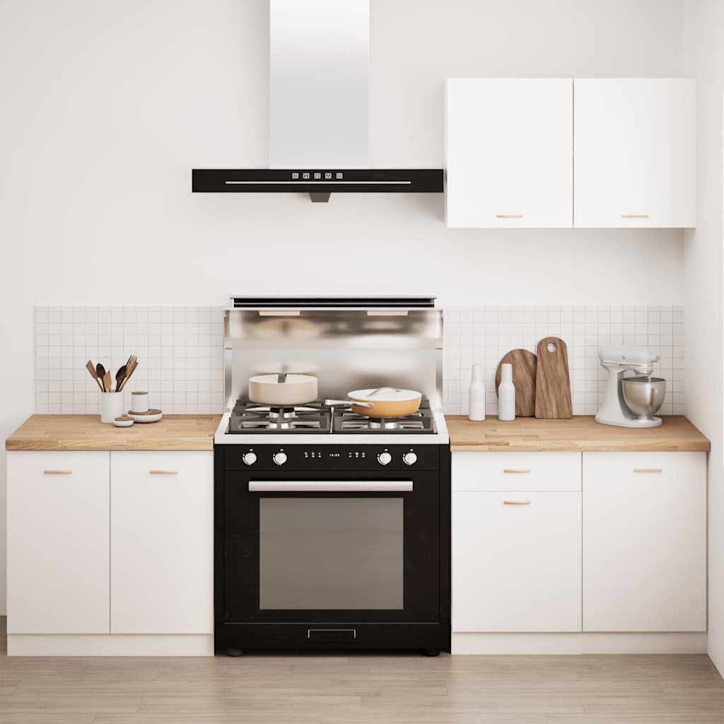 Keuken werkblad rechthoekig 80x63,5x4 cm massief eikenhout