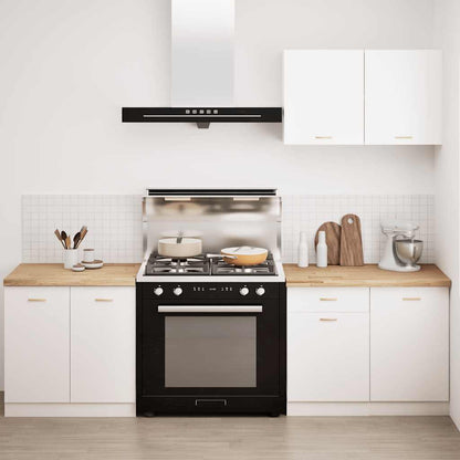 Keuken werkblad rechthoekig 100x63,5x4 cm massief eikenhout
