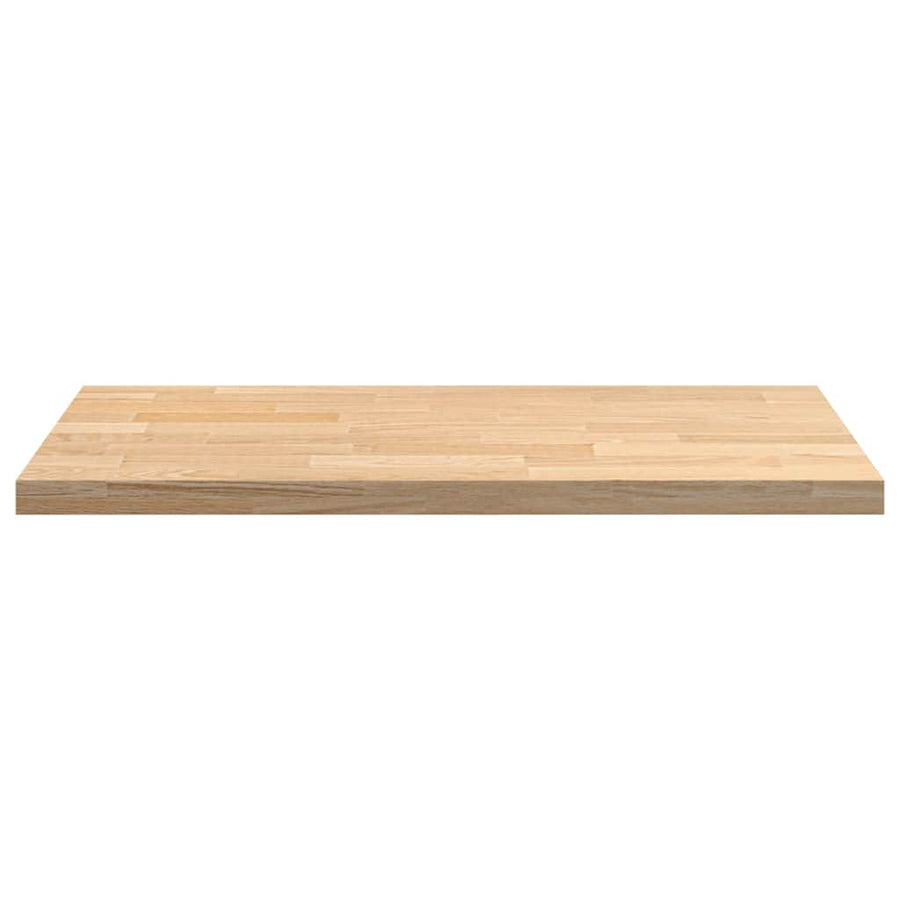 Keuken werkblad rechthoekig 100x63,5x4 cm massief eikenhout