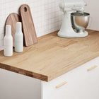 Eikenhouten werkblad 120x63,5x4 cm massief