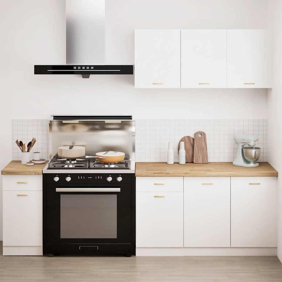 Keuken werkblad rechthoekig 140x63,5x4 cm massief eikenhout