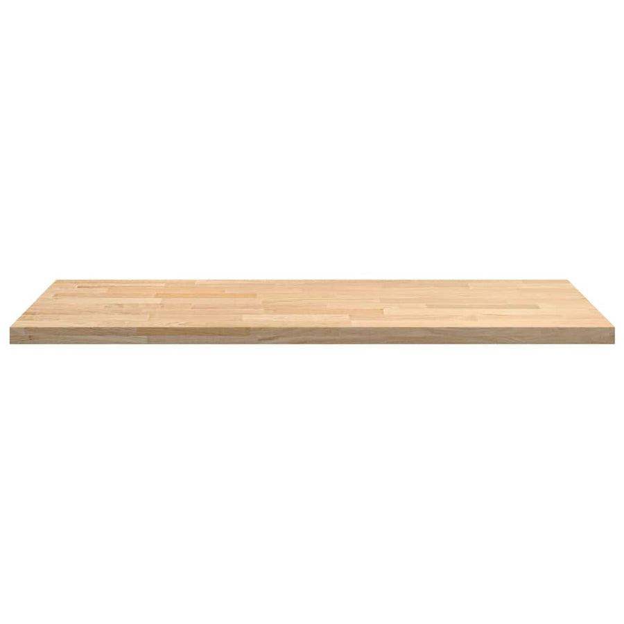 Keuken werkblad rechthoekig 140x63,5x4 cm massief eikenhout