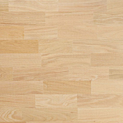 Bureaublad rechthoekig 100x50x2,5 cm onbehandeld eikenhout
