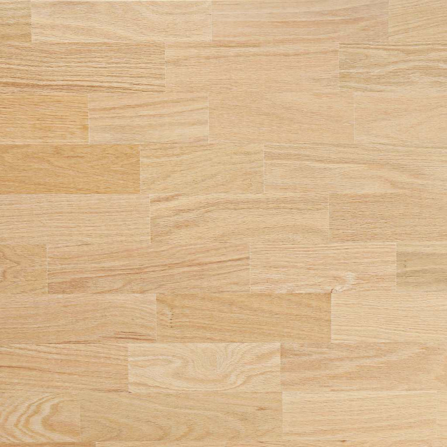 Bureaublad rechthoekig 100x50x2,5 cm onbehandeld eikenhout