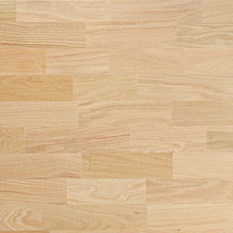 Bureaublad rechthoekig 120x50x2,5 cm onbehandeld eikenhout