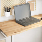 Desktop rectangular 120x50x2.5 cm untreated oak