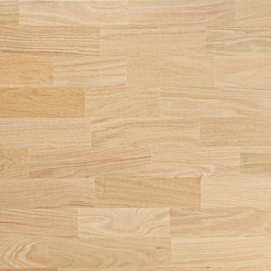 Bureaublad rechthoekig 80x60x2,5 cm onbehandeld eikenhout