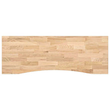 Bureaublad rechthoekig 140x60x2,5 cm onbehandeld eikenhout