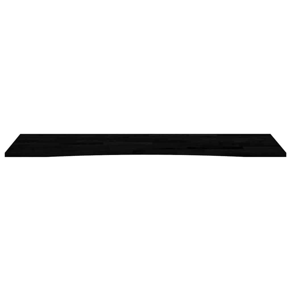 Bureaublad rechthoekig 160x50x2,5 cm eikenhout donkerbruin