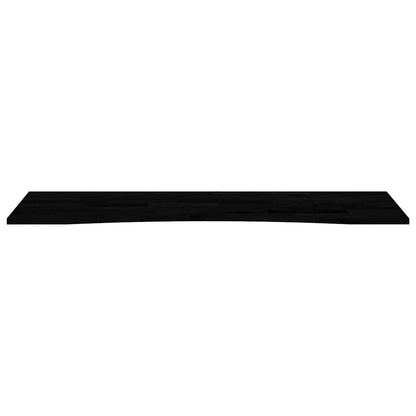 Bureaublad rechthoekig 160x50x2,5 cm eikenhout donkerbruin