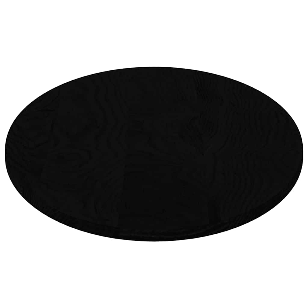 Tafelblad 120x60x2 cm ovaal massief eikenhout donkerbruin