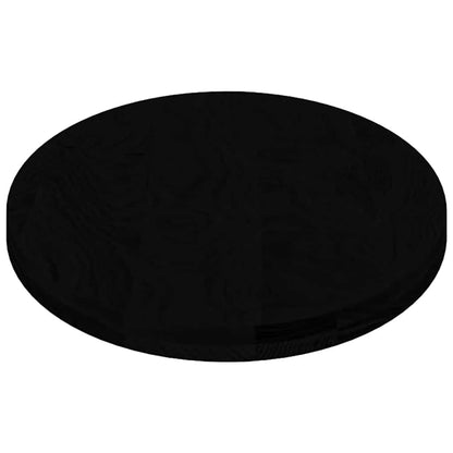 Tafelblad 120x60x4 cm ovaal massief eikenhout donkerbruin