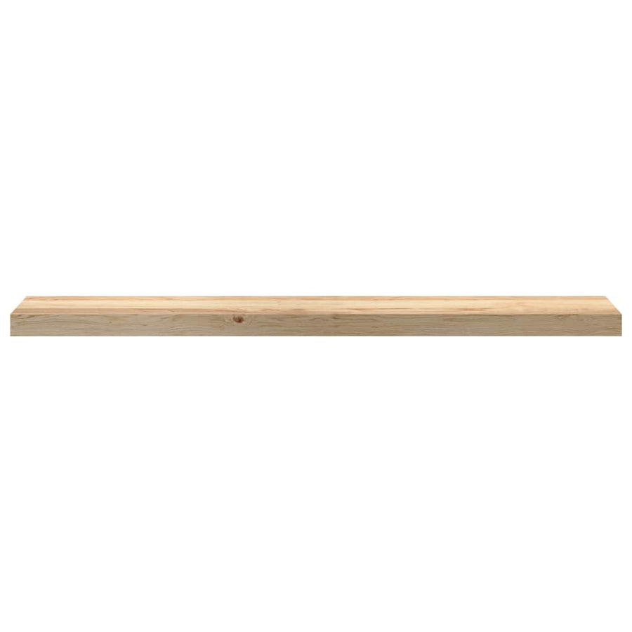 Vensterbanken 2 st onbehandeld 110x15x2 cm massief eikenhout
