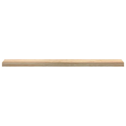 Vensterbanken 2 st onbehandeld 120x15x2 cm massief eikenhout