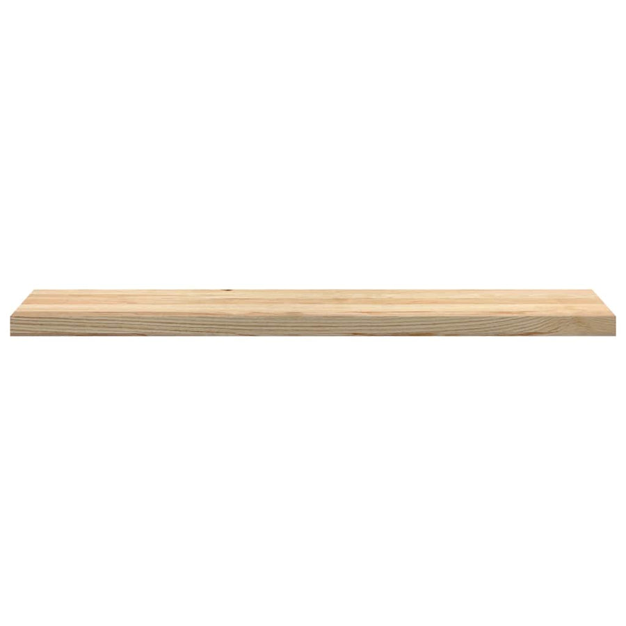 Vensterbanken 2 st onbehandeld 120x25x2 cm massief eikenhout