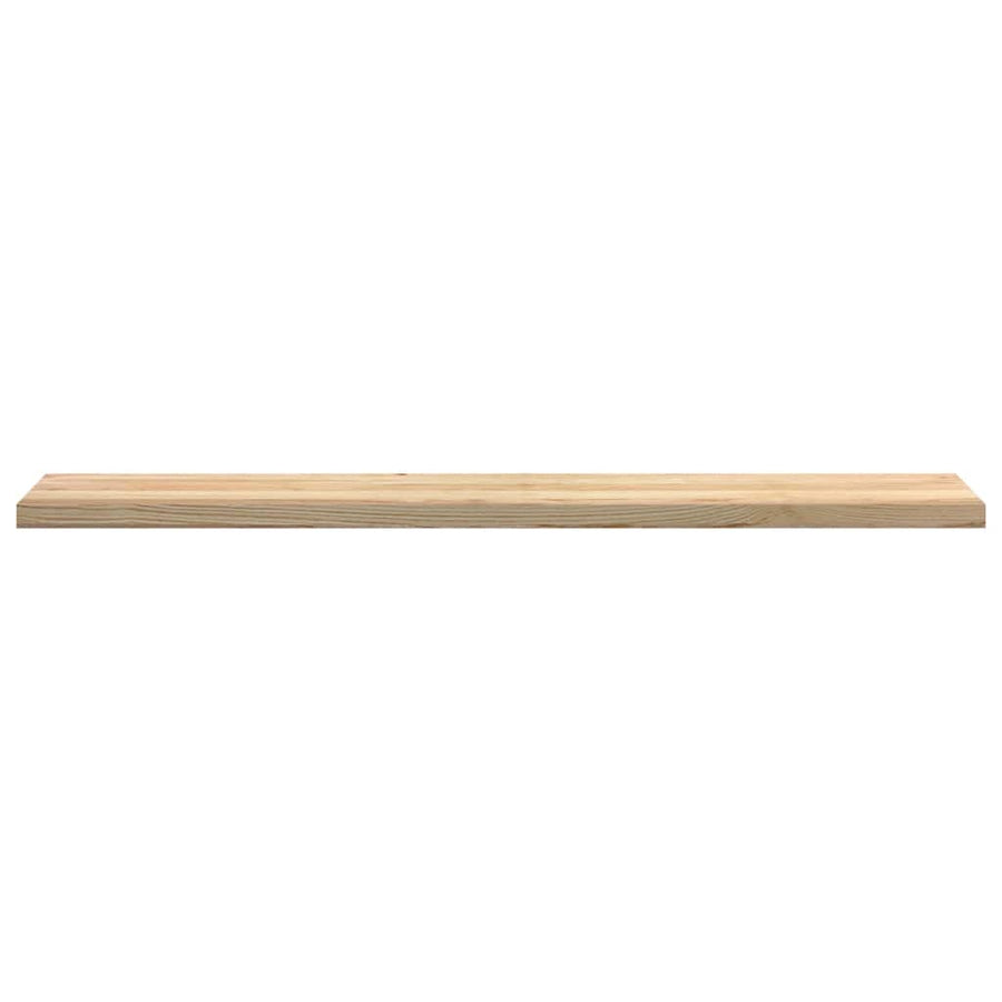 Vensterbanken 2 st onbehandeld 160x25x2 cm massief eikenhout