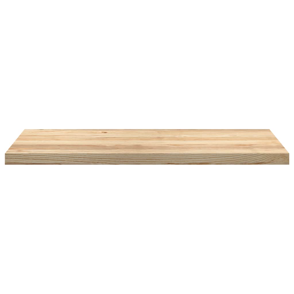 Vensterbanken 2 st onbehandeld 100x40x2 cm massief eikenhout