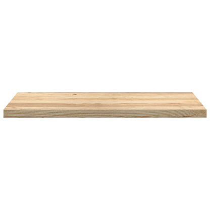 Vensterbanken 2 st onbehandeld 100x40x2 cm massief eikenhout