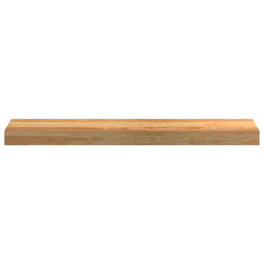 Vensterbanken 2 st 70x15x2 cm massief eikenhout lichtbruin