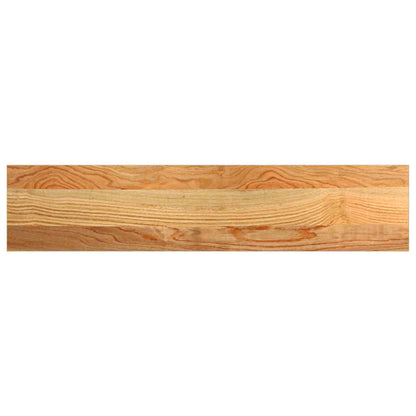 Vensterbanken 2 st 70x15x2 cm massief eikenhout lichtbruin