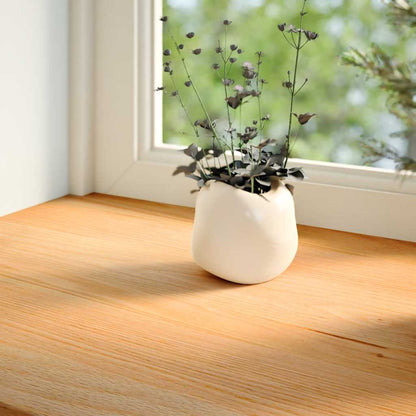 Vensterbanken 2 st 140x15x2 cm massief eikenhout lichtbruin