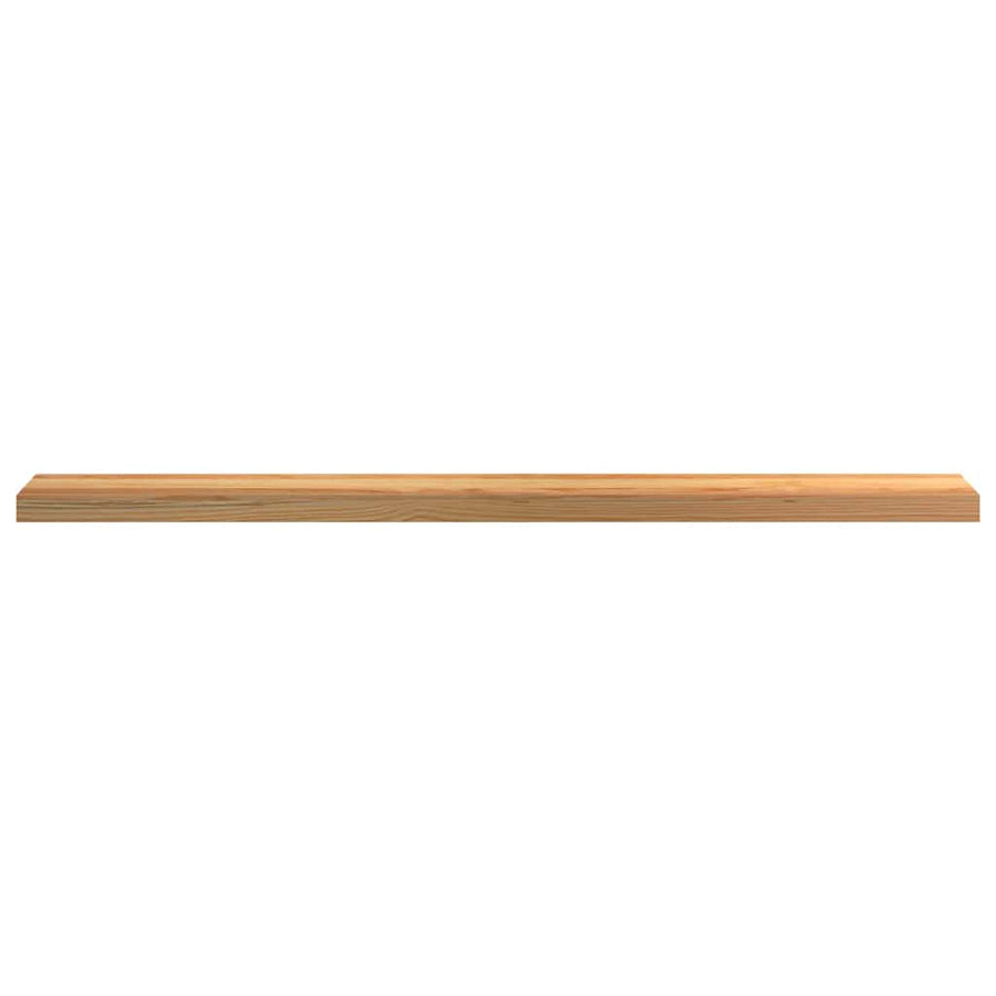 Vensterbanken 2 st 140x15x2 cm massief eikenhout lichtbruin