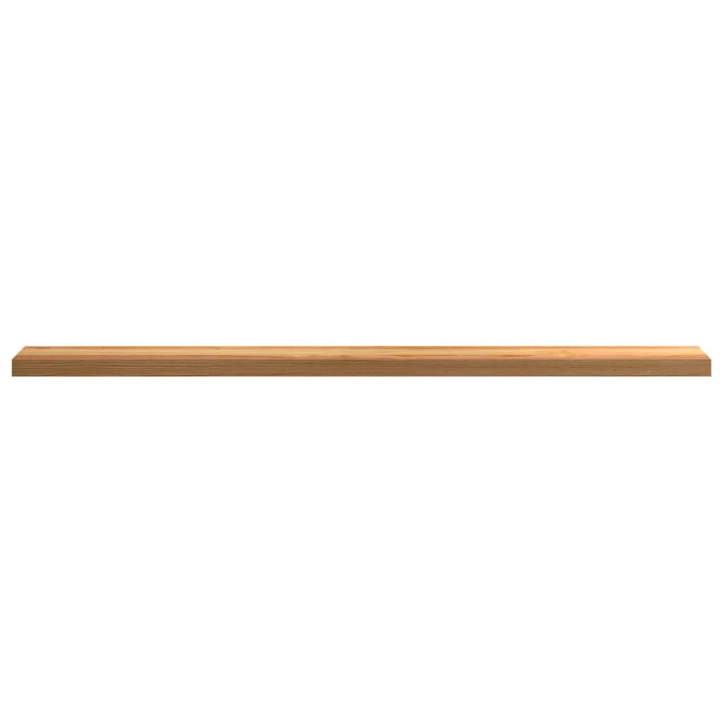 Vensterbanken 2 st 160x15x2 cm massief eikenhout lichtbruin