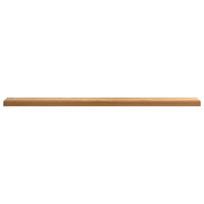 Vensterbanken 2 st 160x15x2 cm massief eikenhout lichtbruin