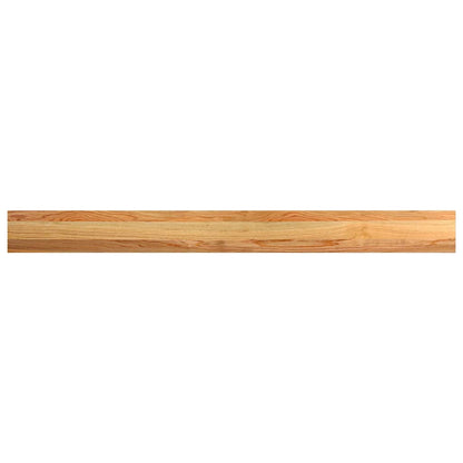 Vensterbanken 2 st 160x15x2 cm massief eikenhout lichtbruin