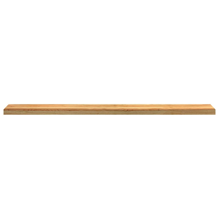 Vensterbanken 2 st 160x20x2 cm massief eikenhout lichtbruin